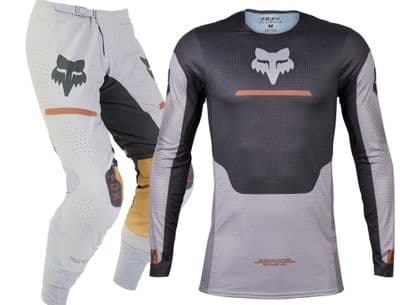 Fox Flexair Optical Motocross Kit Combo - Grey