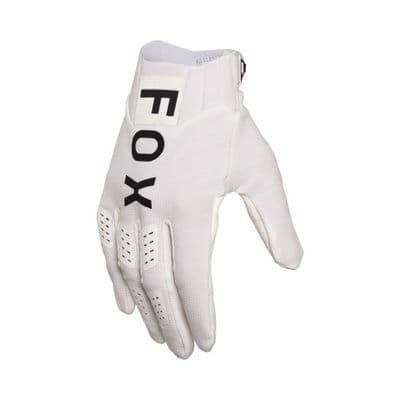 Fox Flexair White Motocross Gloves