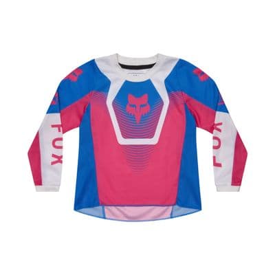 Fox Kids Collect Motocross  Jersey - Blue Pink
