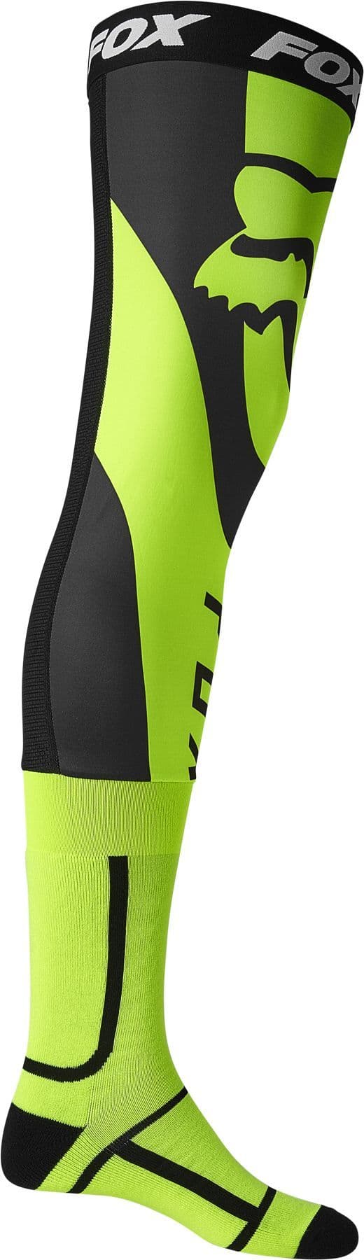 Fox Mirer Knee Brace Socks - Yellow