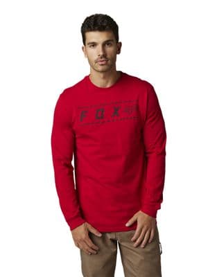 Fox Pinnacle Long Sleeved Tee - Red