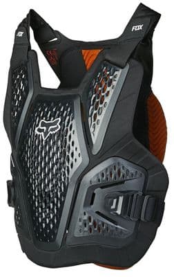 Fox Raceframe D30 Soft Back Chest Protector - Black