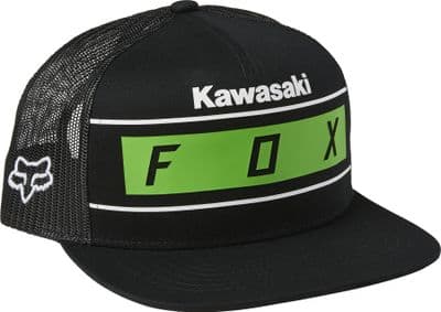 Fox Racing Kawasaki Youth Snap Back Hat - Black