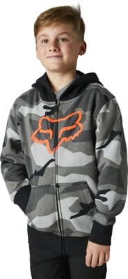 Fox Racing Kids Youth Bnkr Zip Fleece - Black