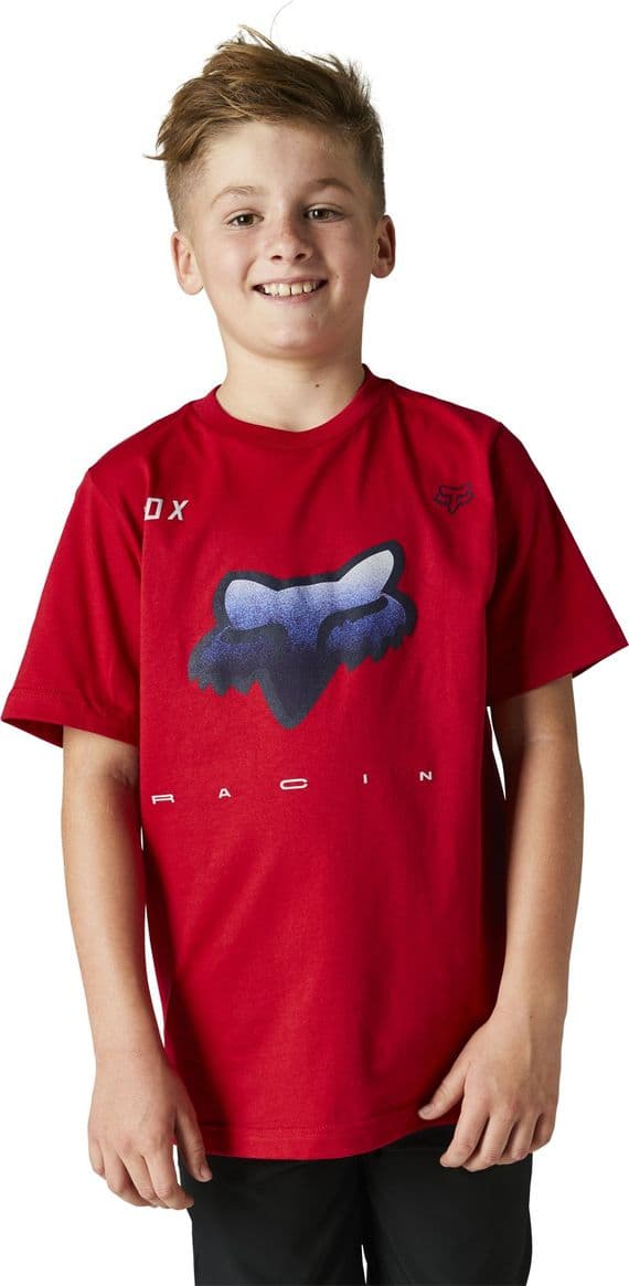 Fox Racing Kids Youth Rkane Head Tee - Red