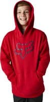 Fox Racing Youth Legacy Pullover Hoodie - Red