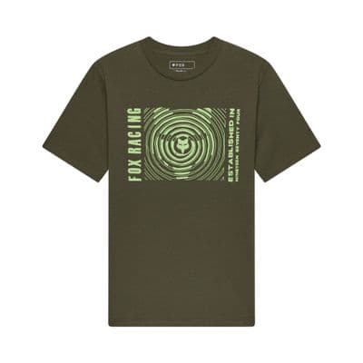 Fox Racing Youth Warped SS Tee - Green