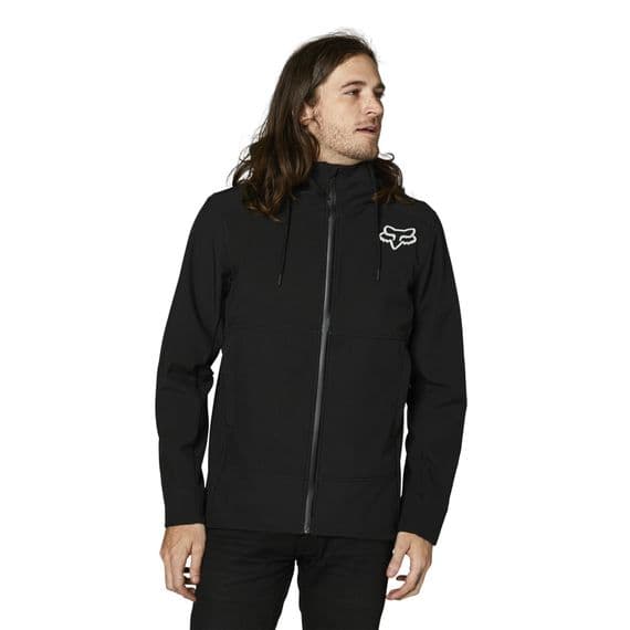 Fox SoftShell Pit Jacket - Black