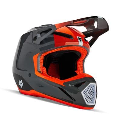 Fox V1 Ballast Youth Motocross Helmet - Grey
