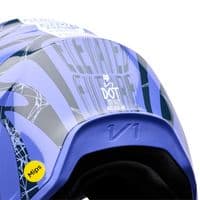 Fox V1 Diffuse SE Motocross Helmet - Purple
