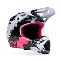Fox V1 Digi Image Motocross Helmet - Pink