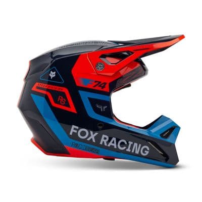 Fox V1 Race Spec Motocross Helmet - Midnight