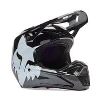 Fox V1 Shield Motocross Helmet - Black