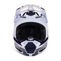 Fox V1 Strafer Goat Motocross Helmet - Navy