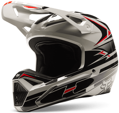 Fox V1 Strafer Goat Youth Motocross Helmet - Black