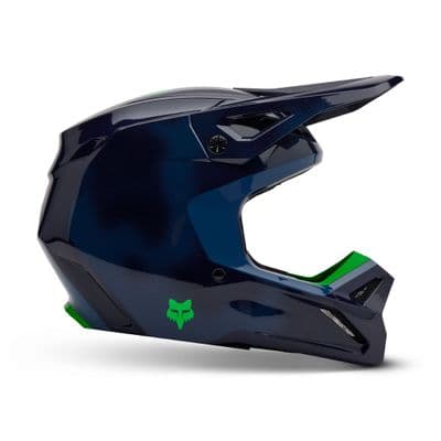 Fox V1 Taunt Motocross Helmet - Navy