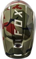 Fox V1 Youth Bnkr MX Helmet- Green Camo