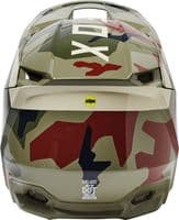 Fox V1 Youth Bnkr MX Helmet- Green Camo