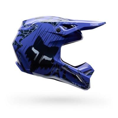 Fox V1 Youth Diffuse Motocross Helmet - Purple