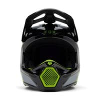 Fox V1 Youth Lean Motocross Helmet - Grey/Yellow