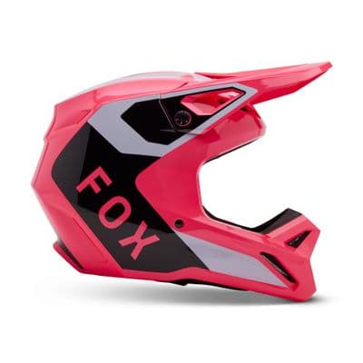 Fox V1 Youth Lean Motocross Helmet - Pink