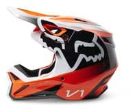 Fox V1 Youth Leed Motocross Helmet - Orange