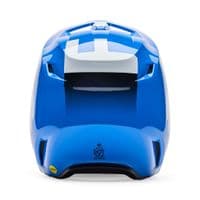 Fox V1 Youth Shield Motocross Helmet - Blue