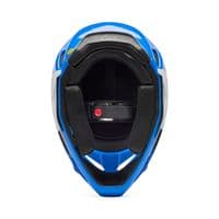Fox V1 Youth Shield Motocross Helmet - Blue