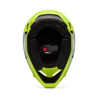 Fox V1 Youth Shield Motocross Helmet - Yellow