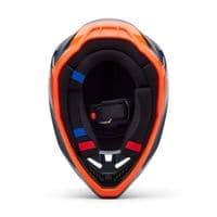 Fox V3 Divider Motocross Helmet - Midnight