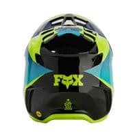 Fox V3 Kids Streak Motocross Helmet - Black Yellow