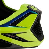 Fox V3 Kids Streak Motocross Helmet - Black Yellow