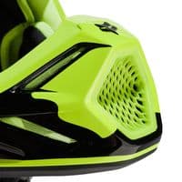 Fox V3 Revise Motocross Helmet - Red Yellow
