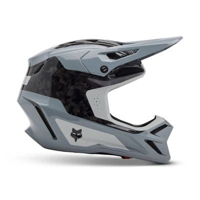 Fox V3 RS Infinite Carbon Motocross Helmet - Grey