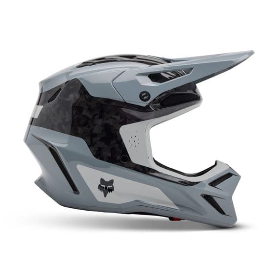 Fox V3 RS Infinite Carbon Motocross Helmet - Grey