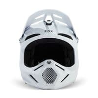 Fox V3 Solid Motocross Helmet - White