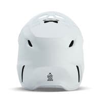 Fox V3 Solid Motocross Helmet - White