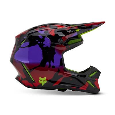 Fox V3 Throttle Motocross Helmet