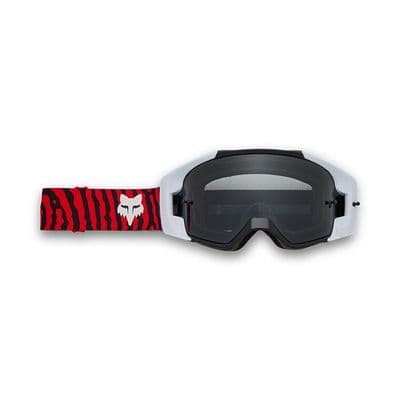 Fox Vue Impressions Motocross Goggles - Flo Red
