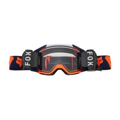Fox Vue Roll Off Goggles -Navy  Orange