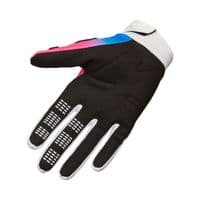 Fox Youth 180 Collect Motocross Gloves - Blue Pink