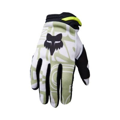 Fox Youth 180 Race Spec Motocross Gloves - Green