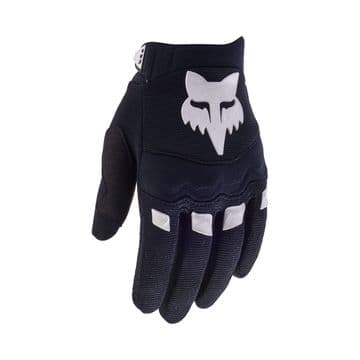 Fox Racing Kids DIRTPAW Motocross Gloves - Small, Black, Armored Knuckle Protection
