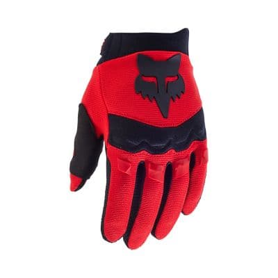 Fox Youth Dirtpaw Motocross Gloves - Red