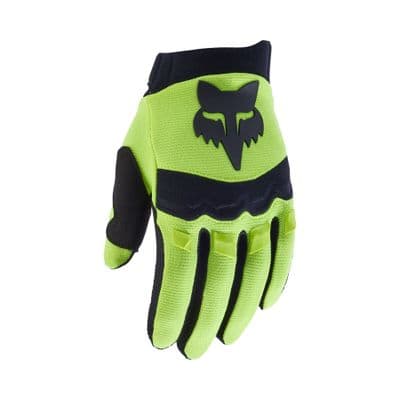 Fox Youth Dirtpaw Motocross Gloves - Yellow