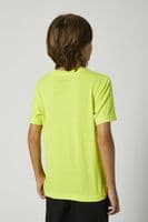 Fox Youth Foundation SS Tee - Flo Yellow
