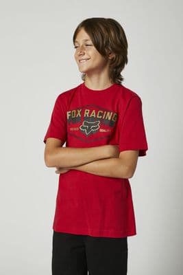 Fox Youth Foundation SS Tee - Red