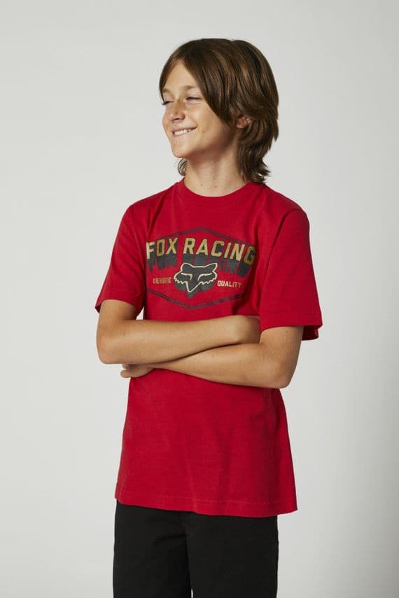 Fox Youth Foundation SS Tee - Red