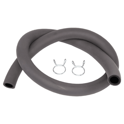 Fuel Pipe 8mm x 10mm 0.5 meters with clips