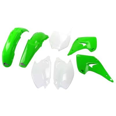 Kawasaki KX125/250 2003-2007 UFO Plastics Kit - OEM